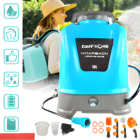 MEGA TaffHOME KNAPSACK Semprotan Tanaman Portable Electric Sprayer 10L - NZ-12V2.6AH