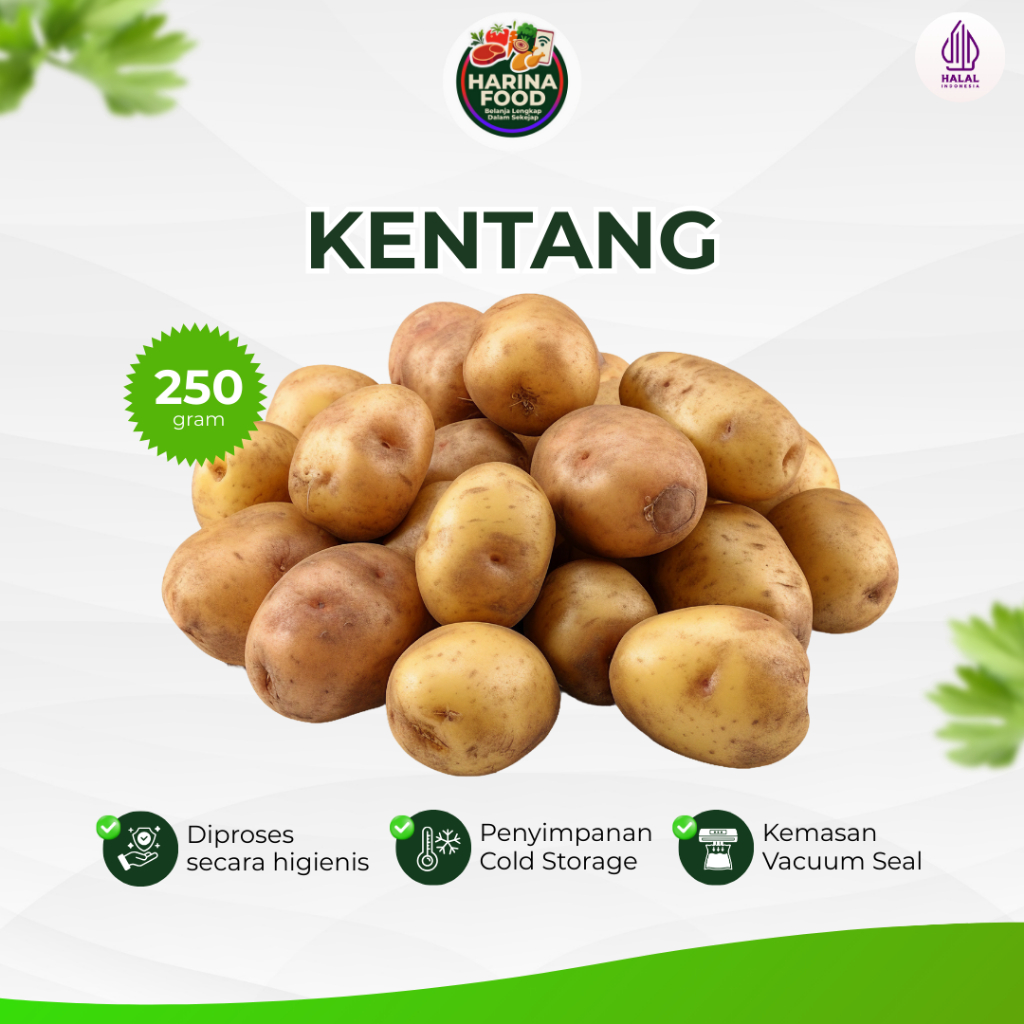 Kentang Segar 250gr Sayur Jogja