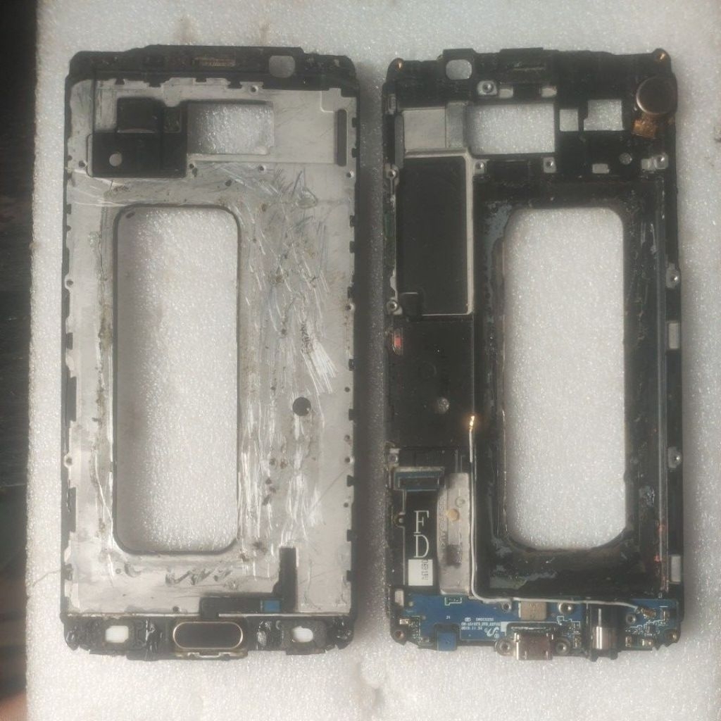 Frame LCD/Tatakan LCD Plus Flexible Cas Samsung A5-2016  Ori CopotanFullset