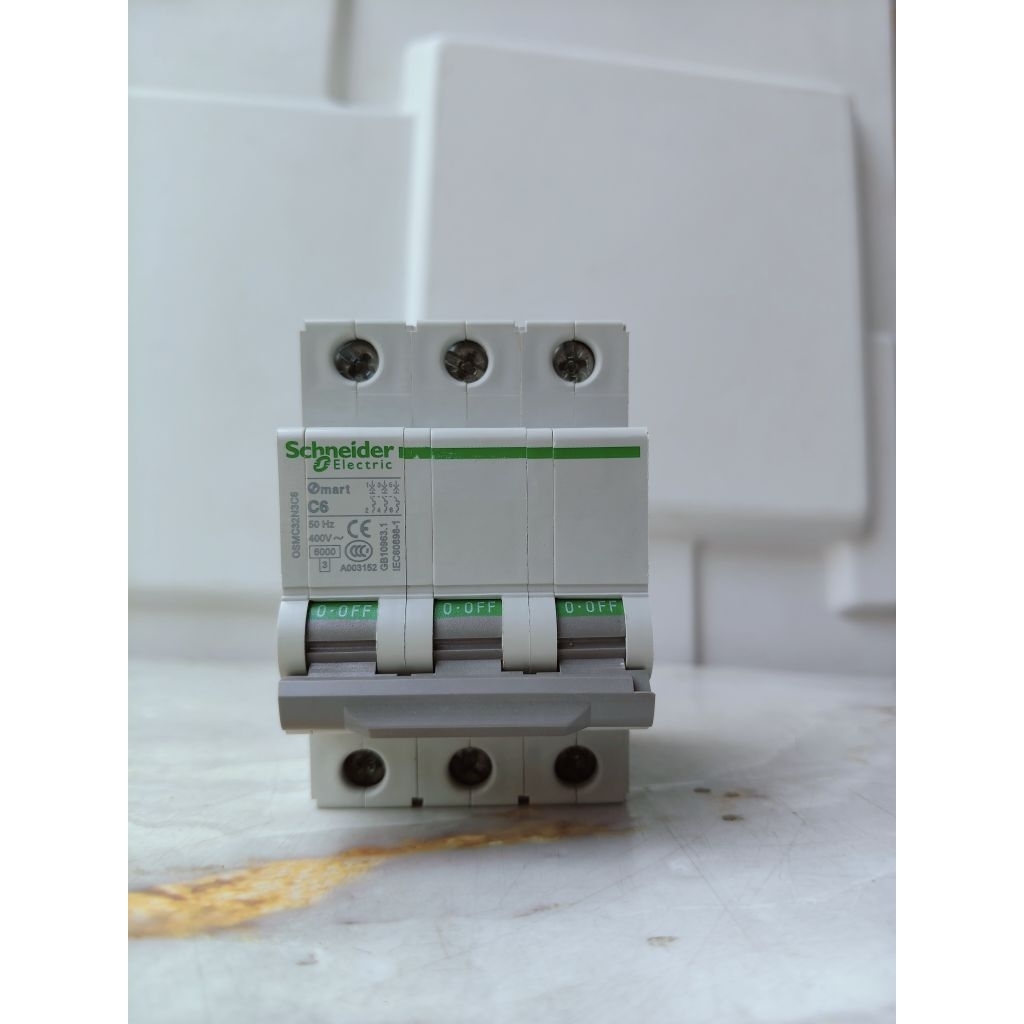 MCB Smart Schneider 3Phase C6/C10/C25/C63
