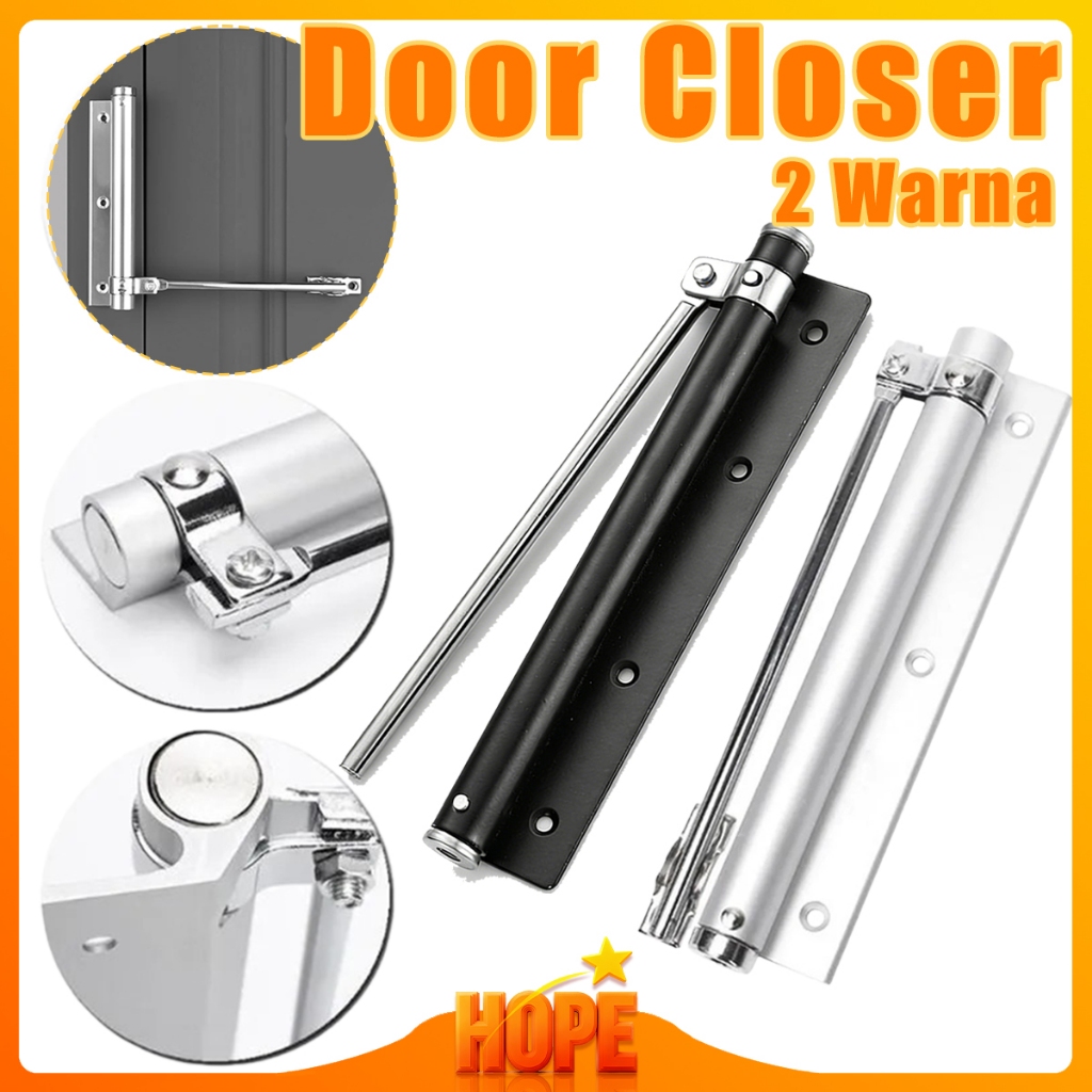 Engsel Pintu Door Closer Pintu Otomatis Engsel Pintu Stainless Steel Alat Penutup Pintu Otomatis Doo