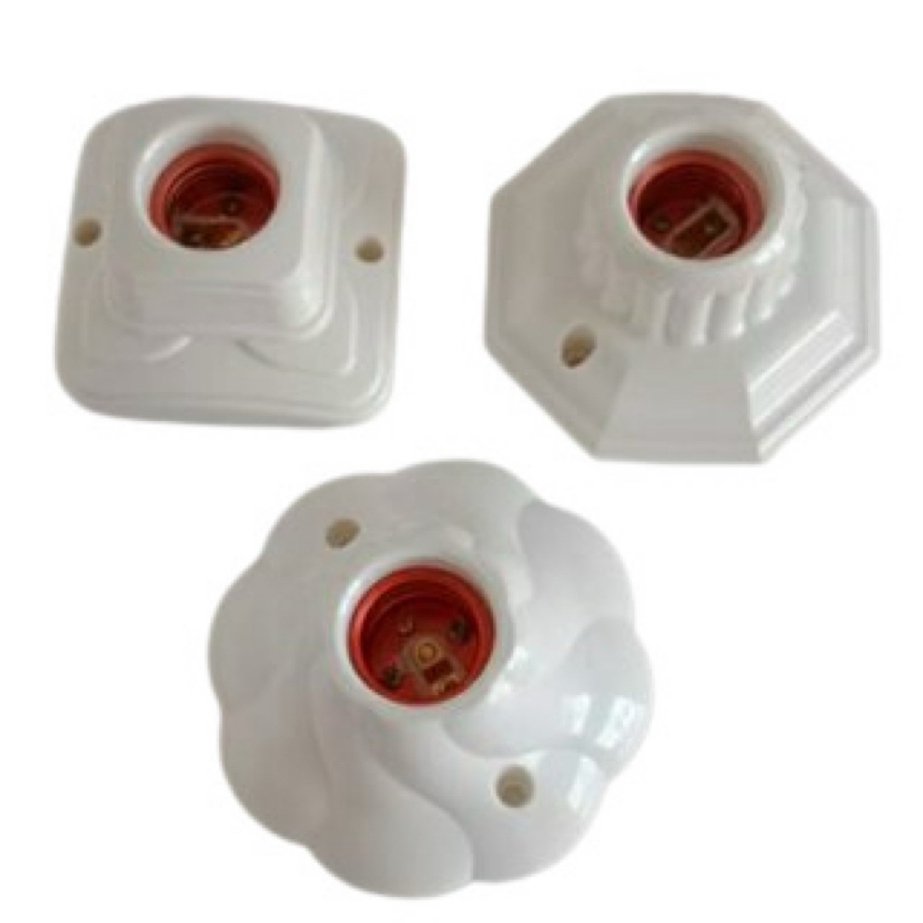 Fiting Plafon Visalux E27 (Fitting Tempel)