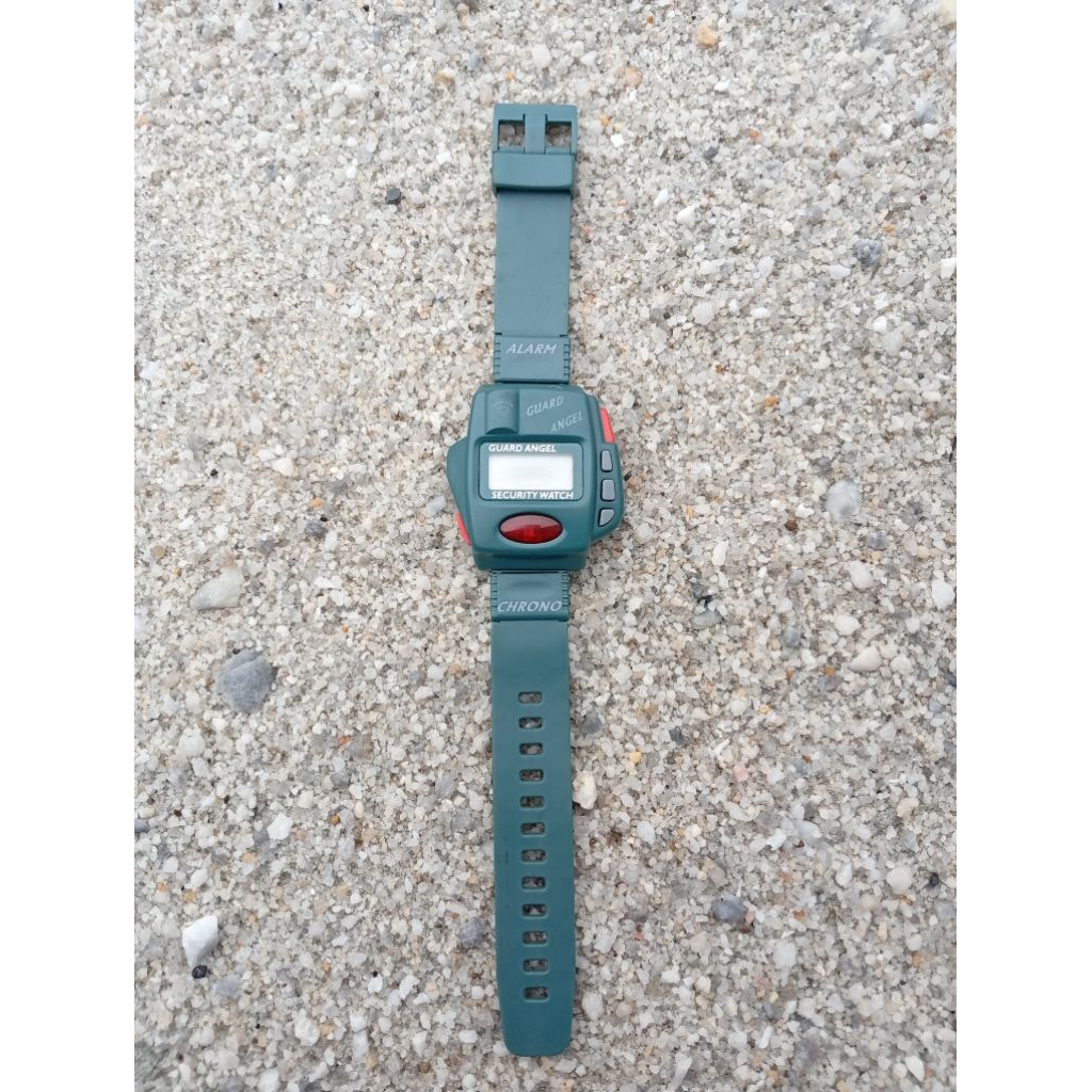 vintage security watch (mirip casio cmd)