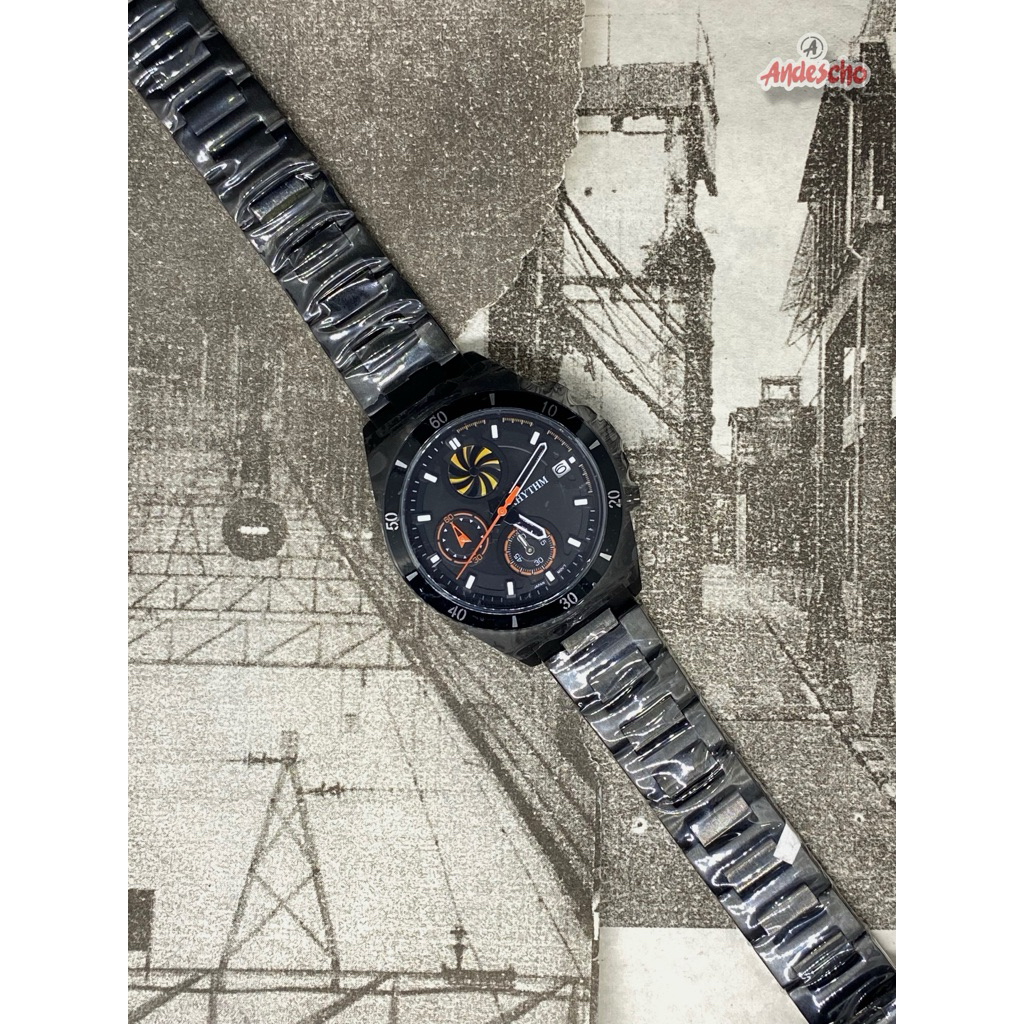 JAM TANGAN PRIA/WANITA RHYTHM S1405S ORIGINAL GARANSI 1 TAHUN