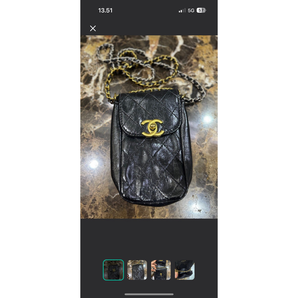 tas chanel makeup bag