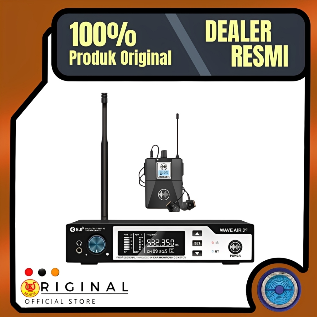 Wave Air 3 V2 Wireless In-Ear Audio Monitor System