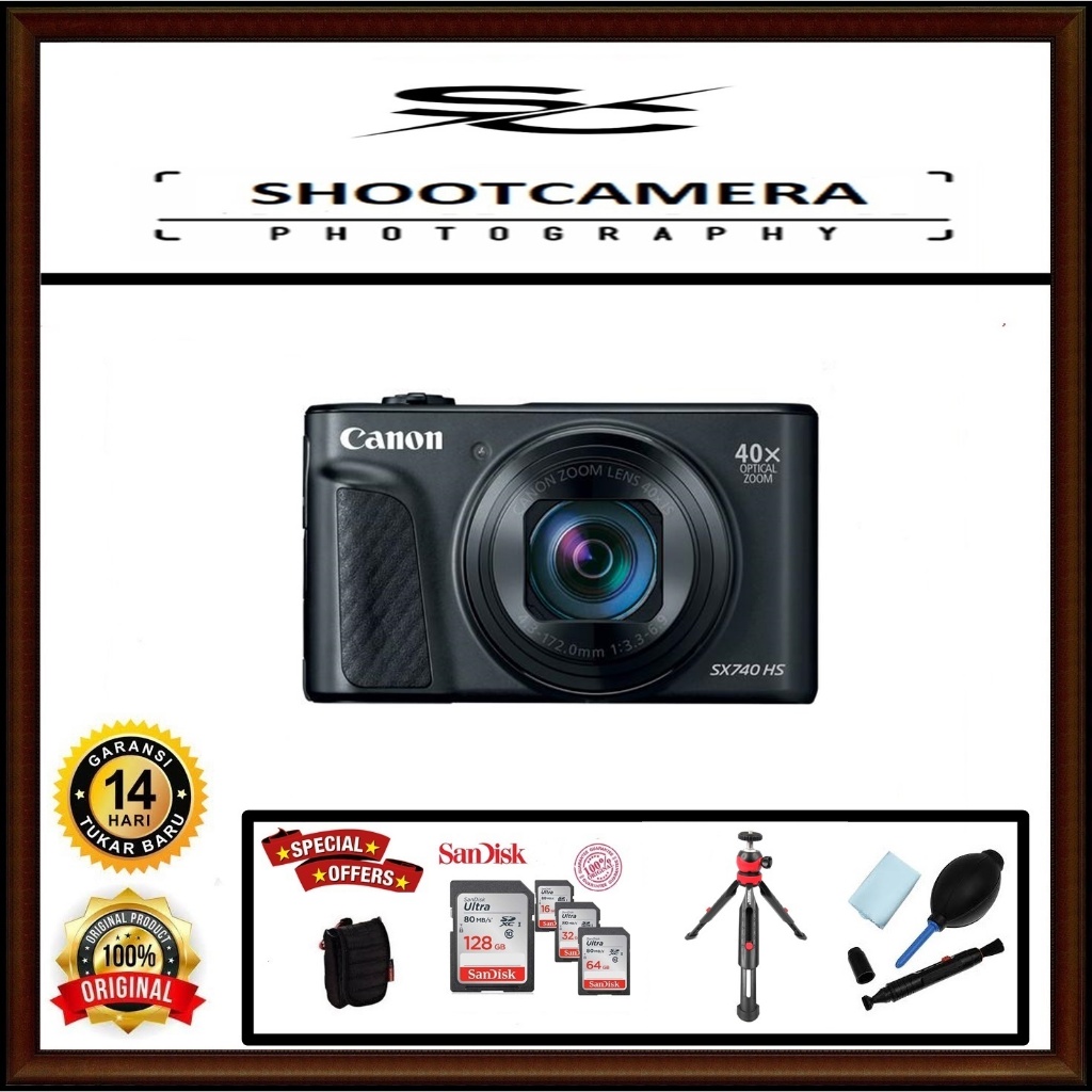 CANON POWERSHOT SX740 HS - CANON SX740 HS RESMI