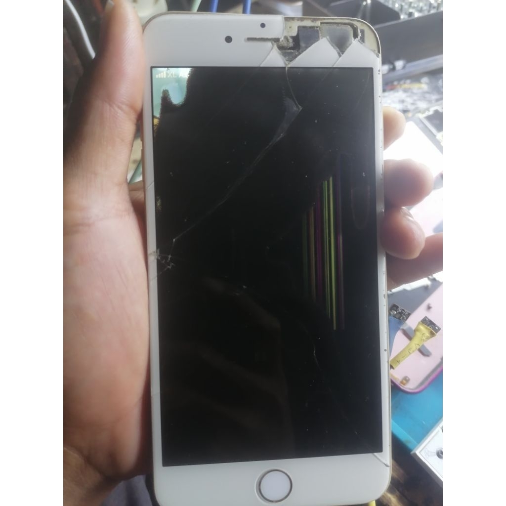 iphone 6plus minus LCD + mesin iphone 5g