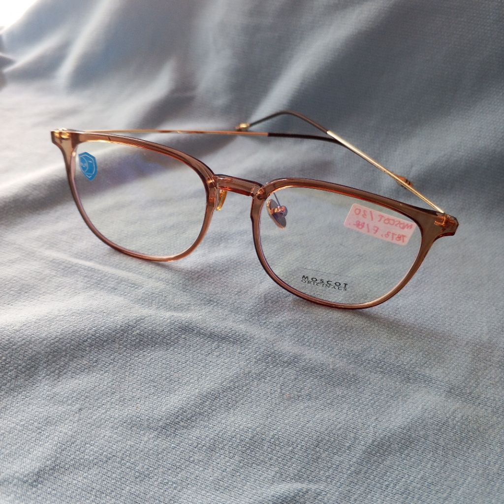 READY KACAMATA UNISEX TERBARU MOSCOT 7873 FULL BROWN