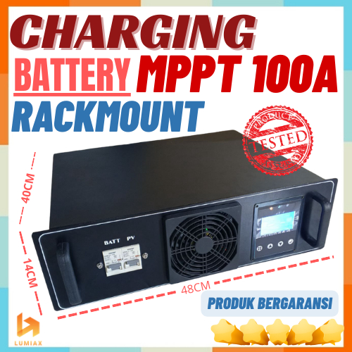 SCC MPPT rating 100a 100 amper rack mount mppt solar charging 100A Casing MPPT Lokal MPPT 100A rackm
