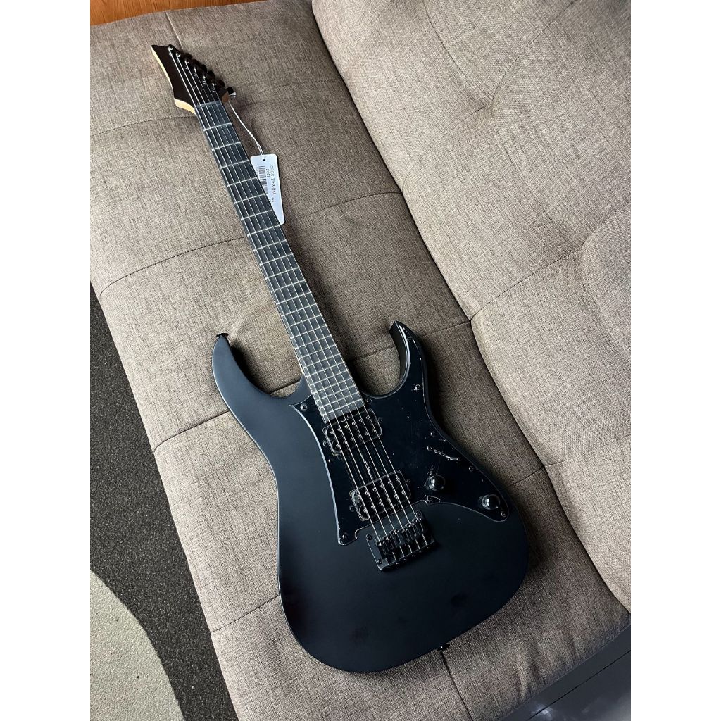 Ibanez GRGR131EX-BKF Electric Guitar, Black Flat