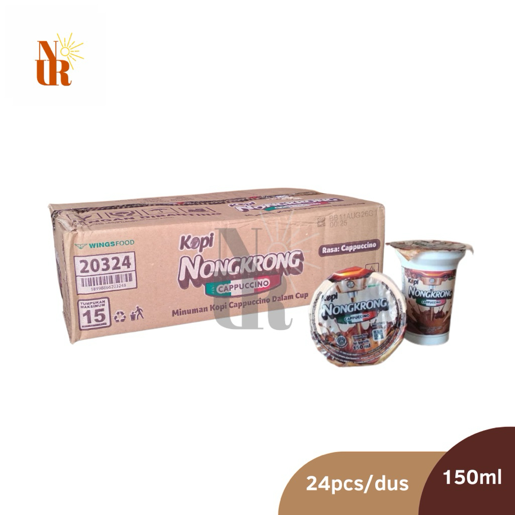 Kopi Nongkrong Cappuccino 150ml x 24pcs [Karton]