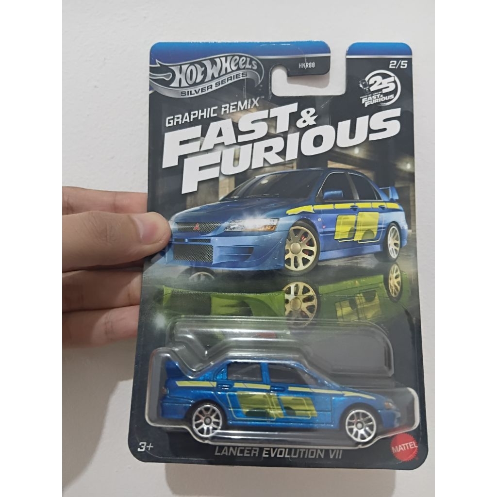 Hot Wheels Lancer Evo 7 Fast Furious