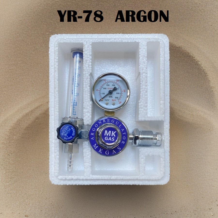 Flow Meter Argon CO2 YR-78 Flowmeter Regulator CO Argon Regulator mesin Las