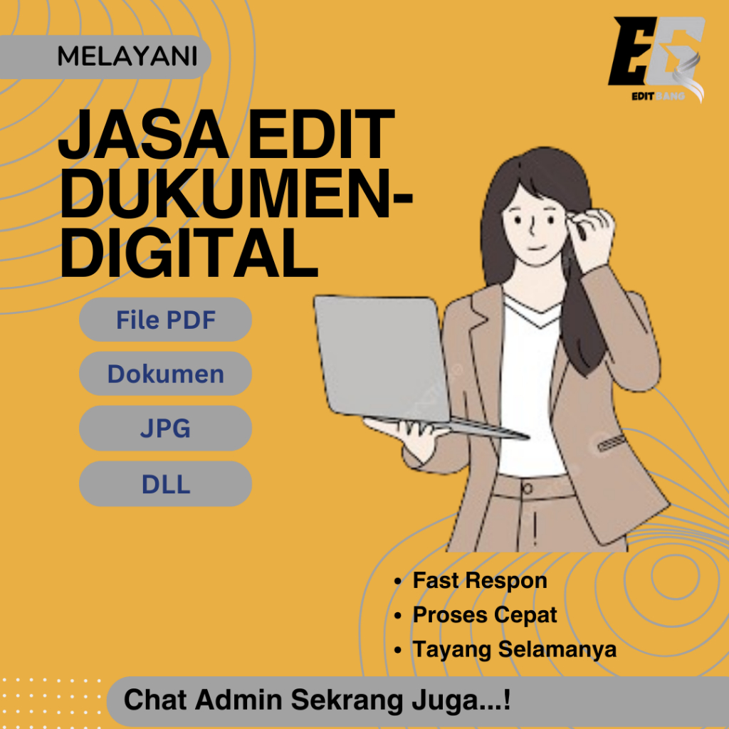 Jasa Edit PDF ,Foto, SS, Dokumen,File dan Lainya