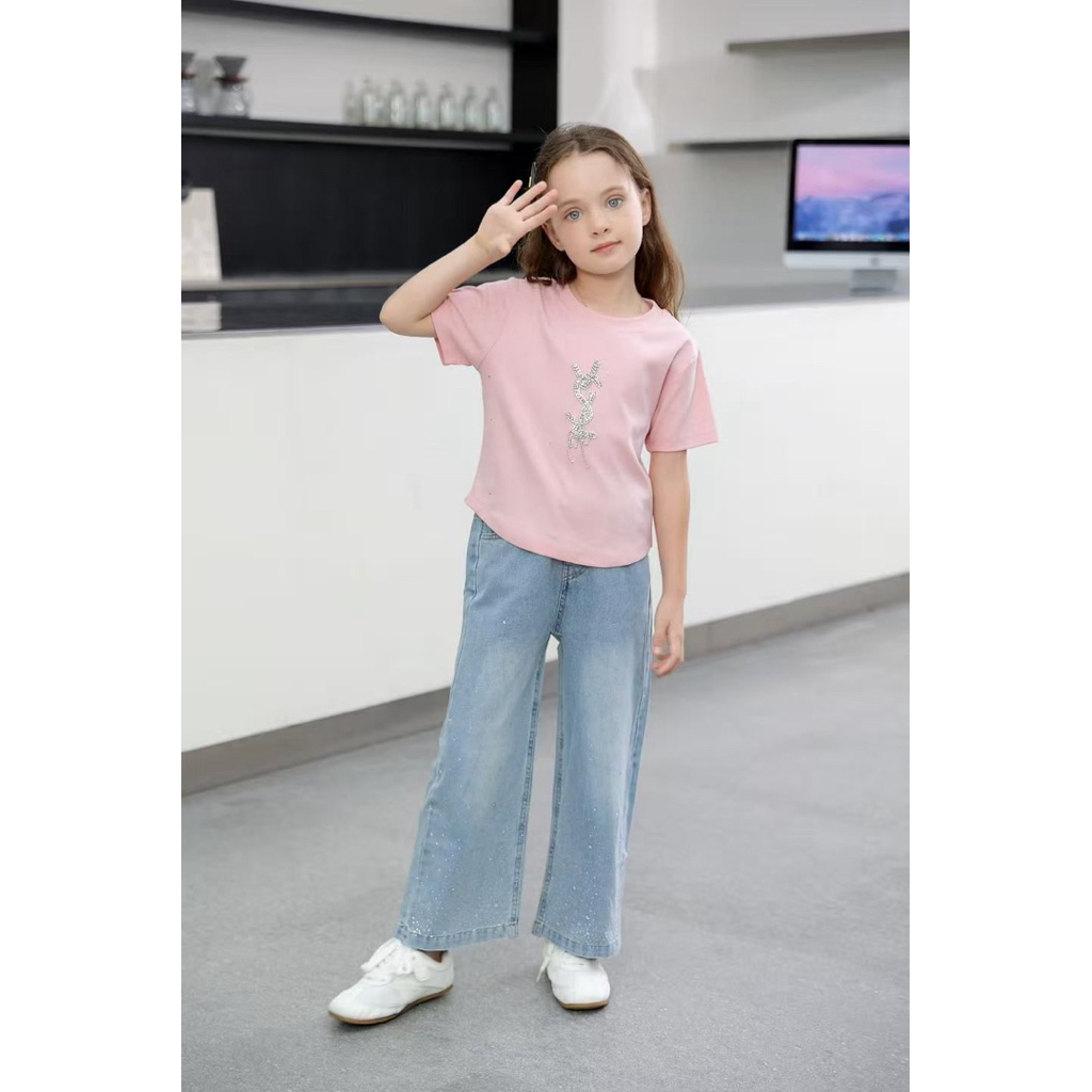 SET JEANS ANAK PEREMPUAN DEMILAND PREMIUM