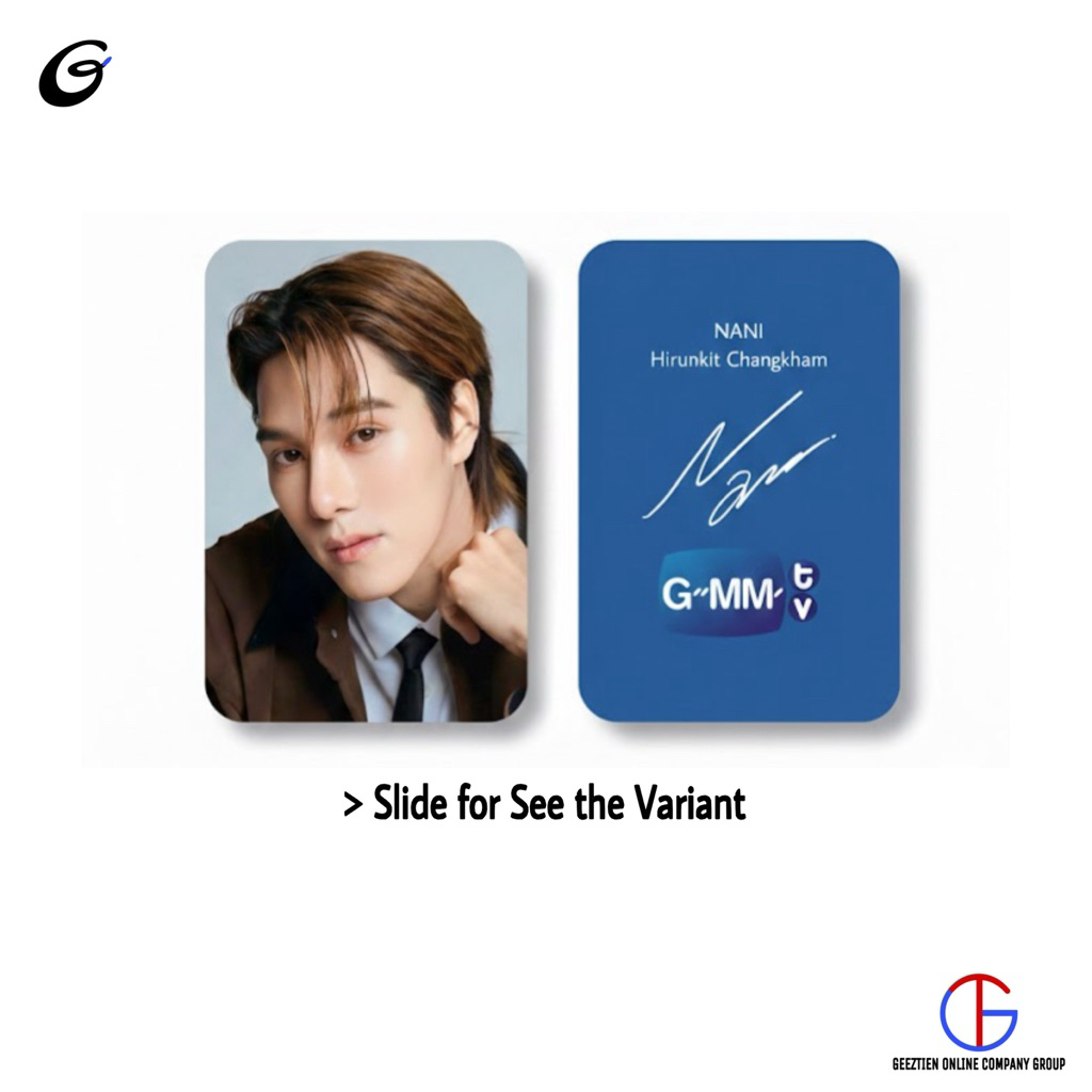 PRE ORDER - UNOFFICIAL Photocard Signature Special GMMTV Artist Part 2