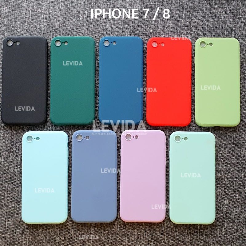 IPHONE 6 IPHONE 6 PLUS IPHONE 7 IPHONE 7 PLUS IPHONE 8 IPHONE 8 PLUS CASE MACARON SQUARE LIQUID CASE