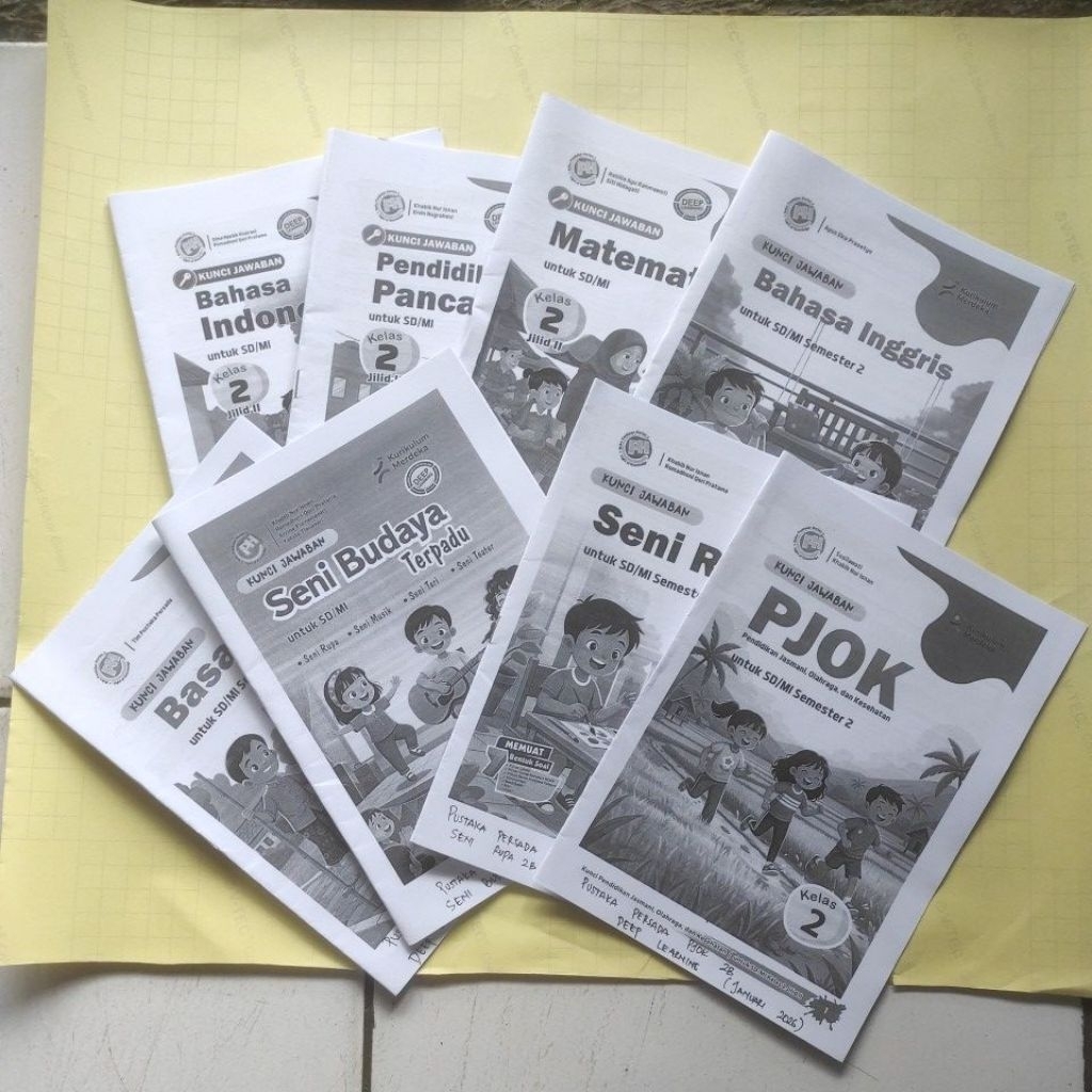 KUNCI LKS KELAS 2 PH PUSTAKA PERSADA