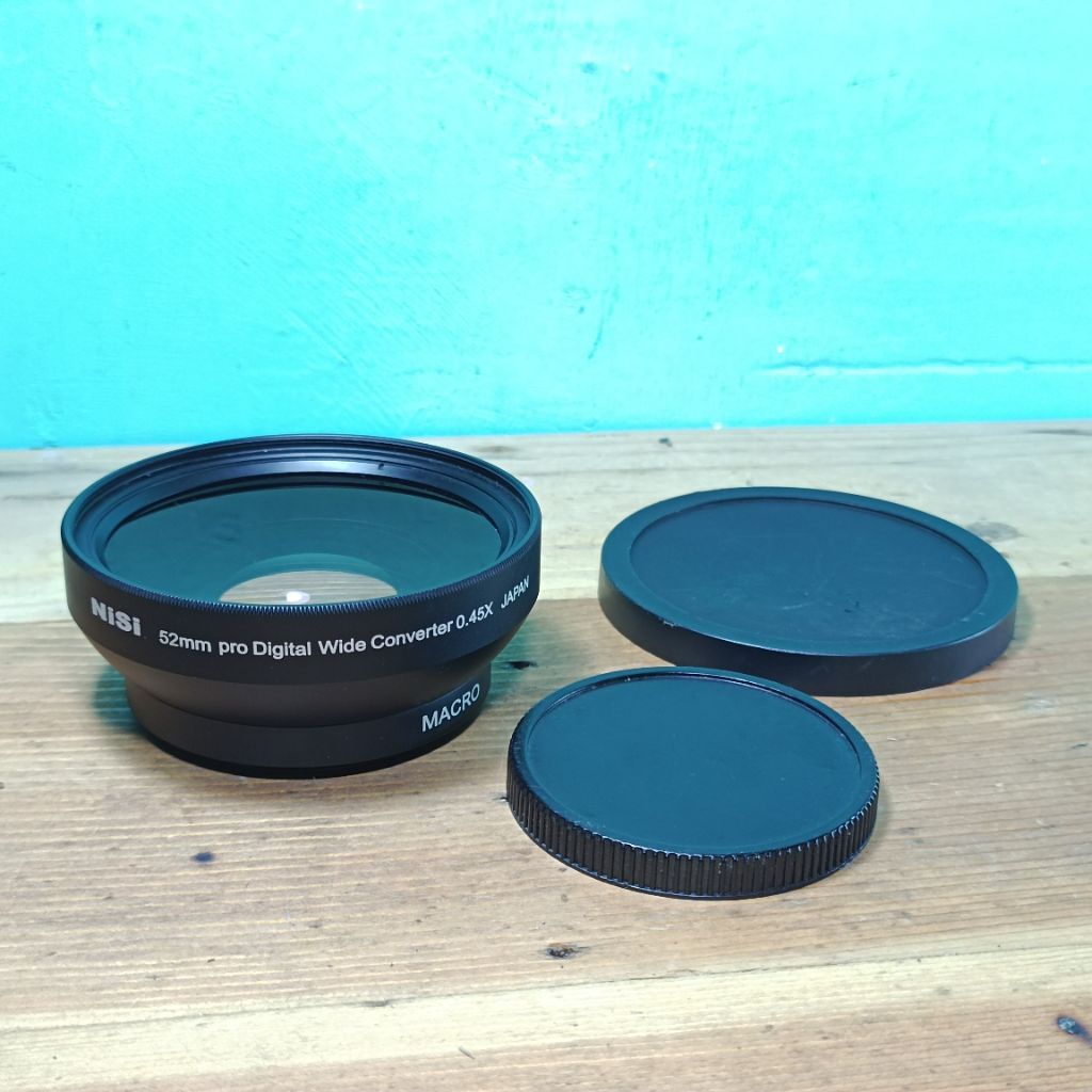 nisi 52 mm pro digital wide converter 0.45x japan