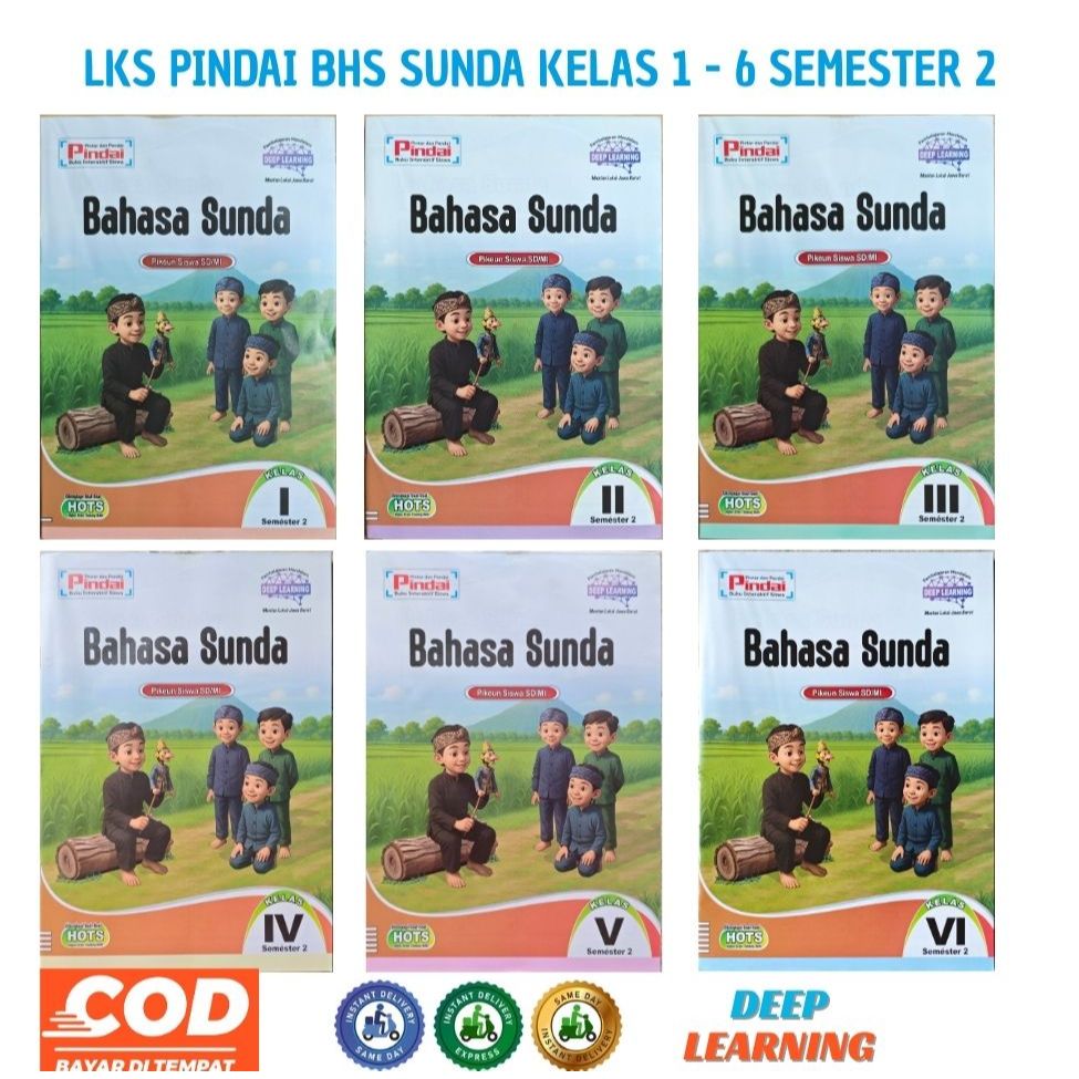 LKS PINDAI SD/MI BAHASA SUNDA KELAS 1 - 6 SEMESTER 2 KURIKULUM MERDEKA