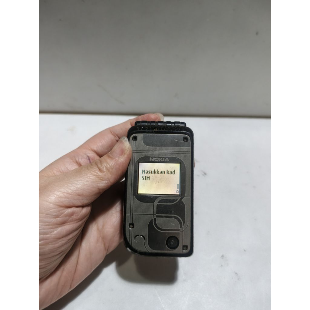 HP NOKIA 7270 / KETUPAT LIPAT FLIP SANGAT LANGKA ORIGINAL NOKIA UNIT NORMAL HP SECOND JADUL UNIK LAN