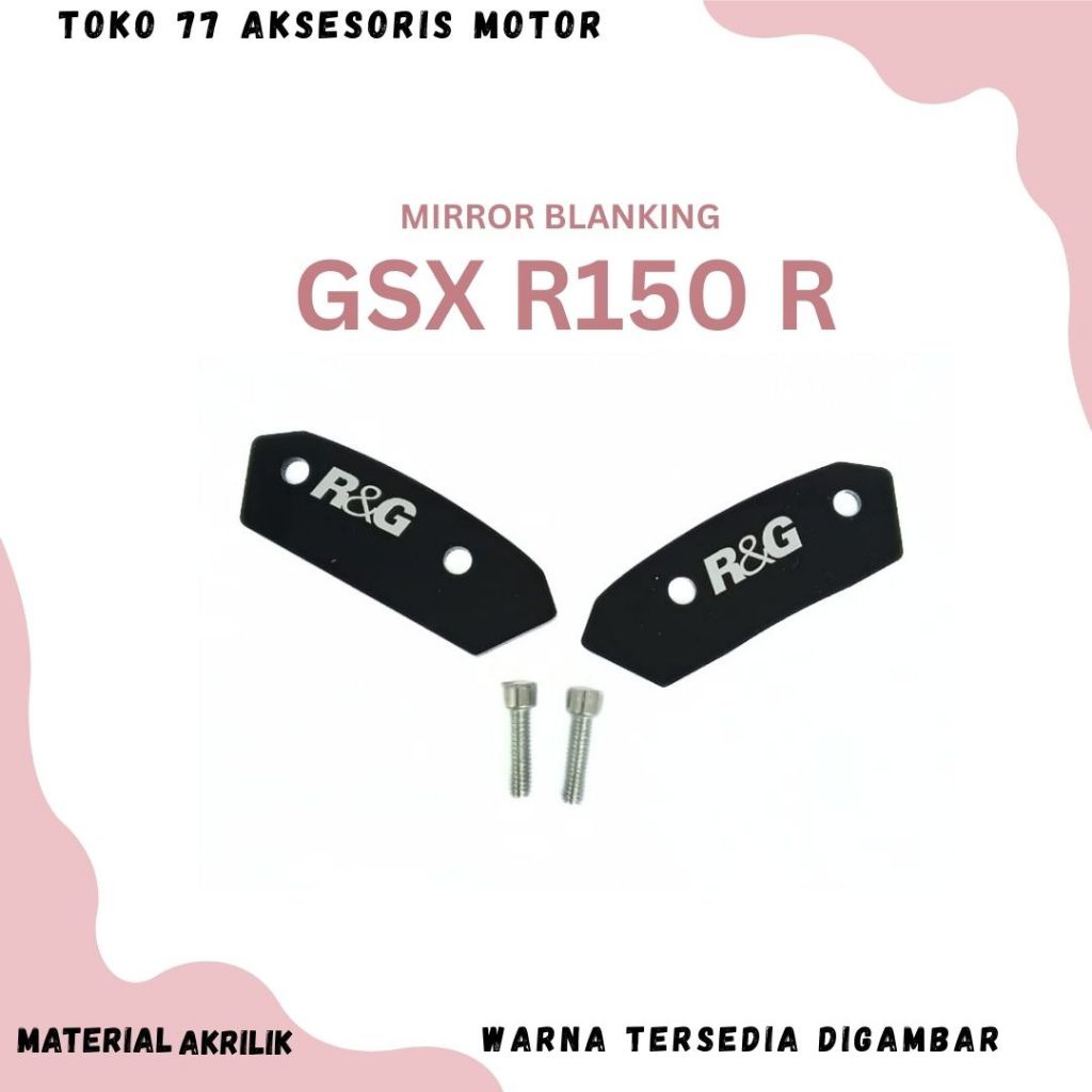 MIRROR BLAKING GSX 150 R COVER TUTUP SPION GSX R150 R