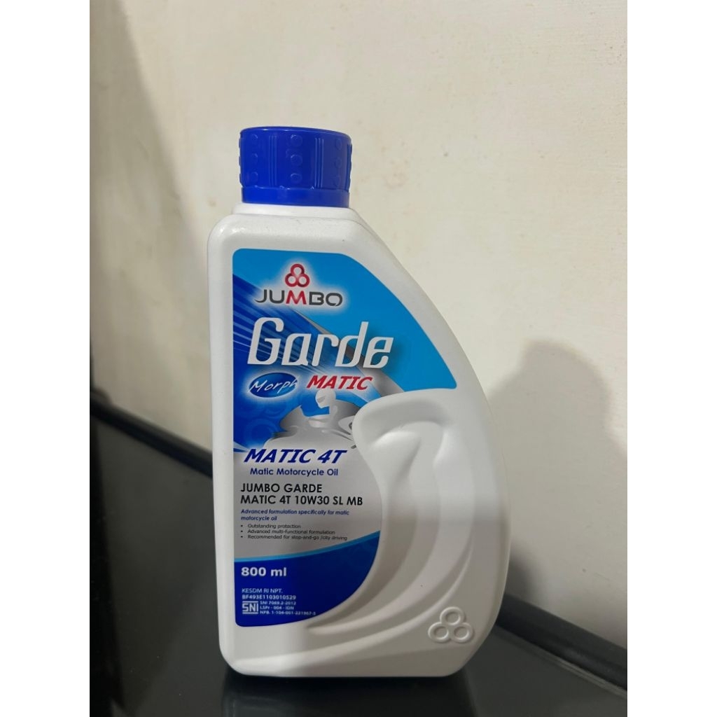OLI JUMBO GARDE MATIC 10W30 0.8L ORIGINAL