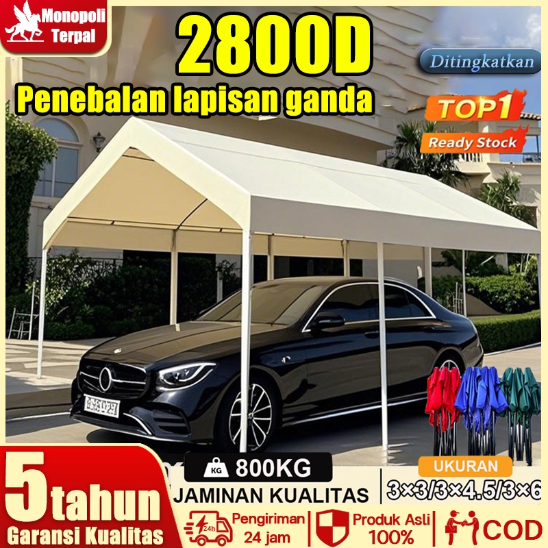 Penebalan lapisan ganda Tenda Bazar Tenda Lipat Atap Tenda Gazebo Terpal Tenda Atap tenda jualan Ten
