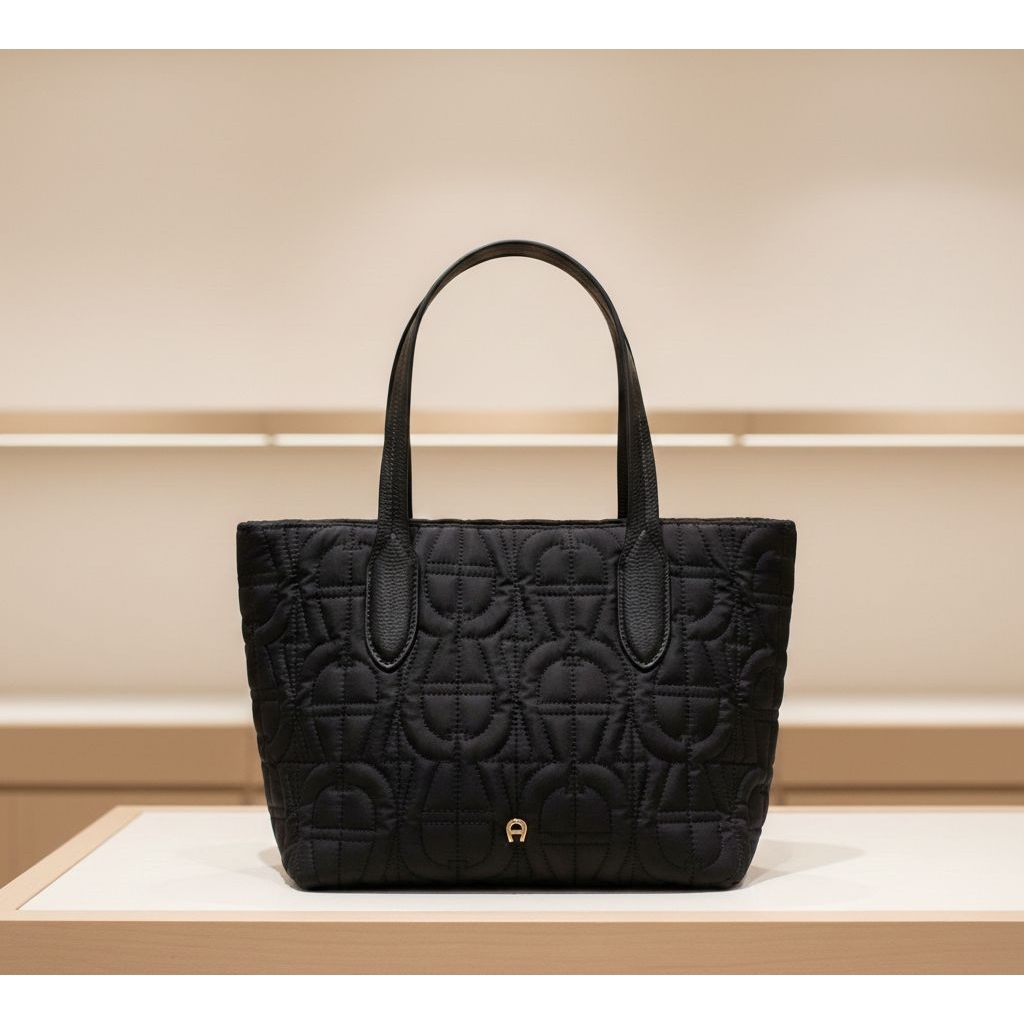 tas branded original wanita aigner tote