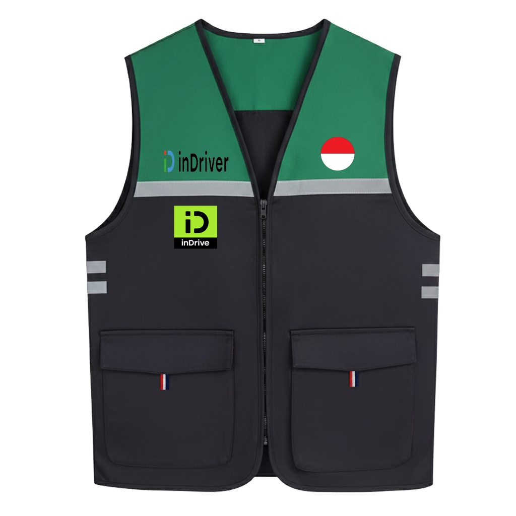 Rompi Indriver Terbaru- Rompi Trand InDriver bendera