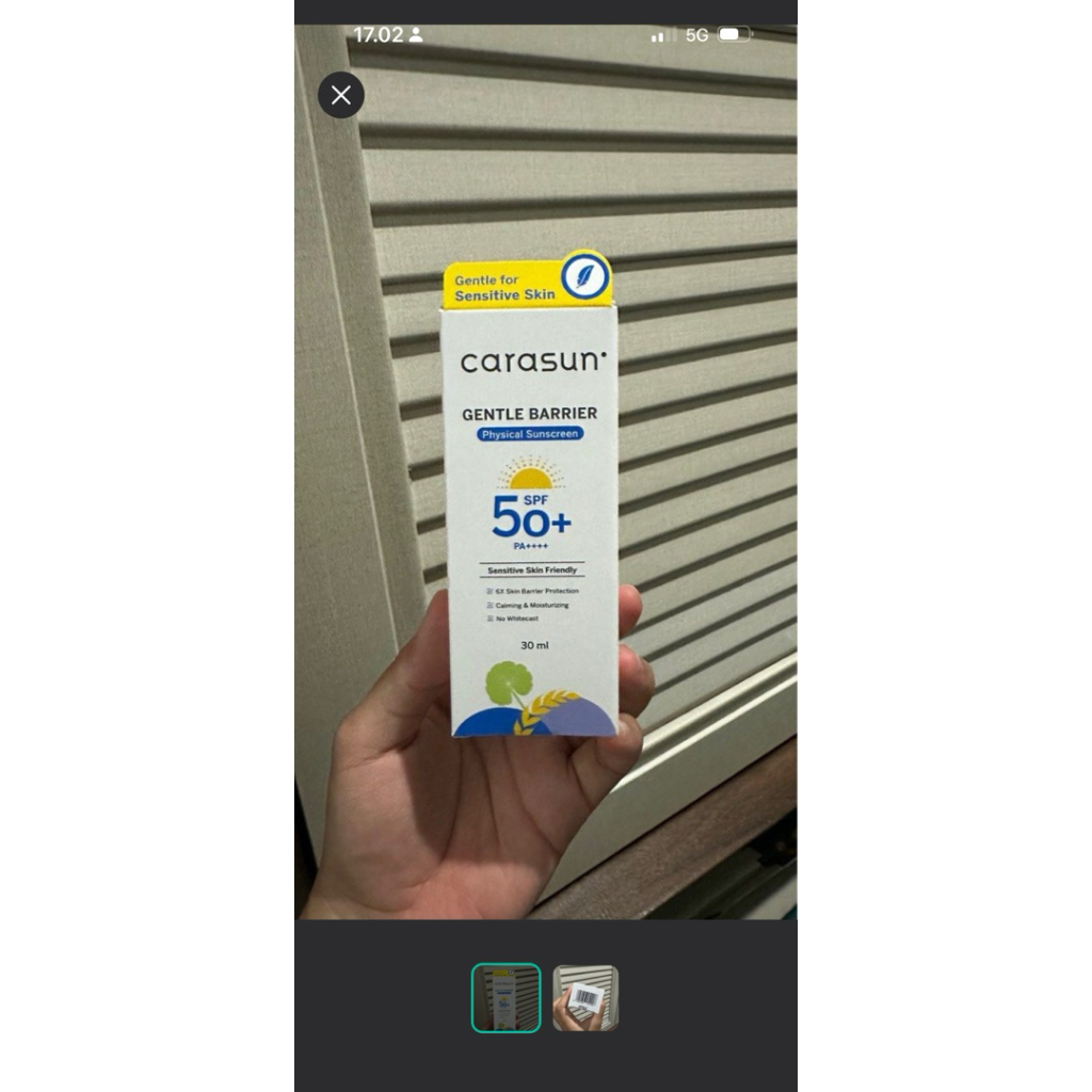 Carasun Physical sunscreen 30ml