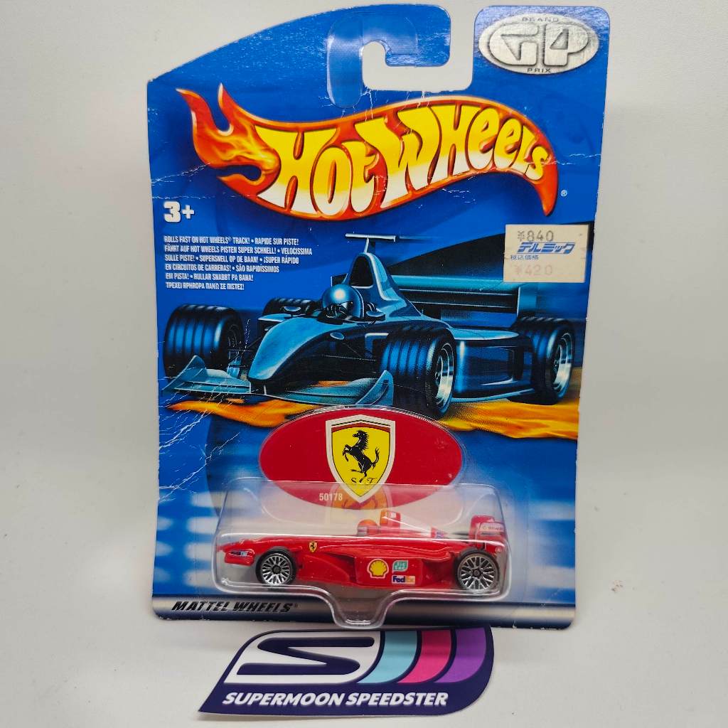 Hot Wheels Grand Prix Ferrari F1 Team Retro
