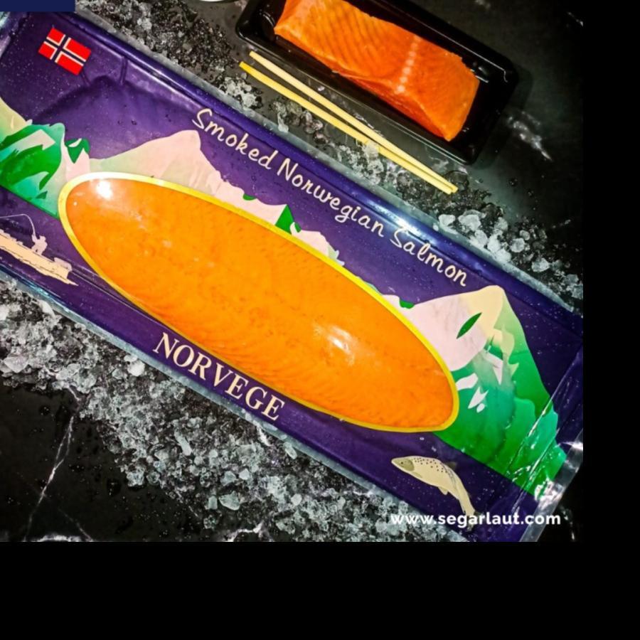 Salmon Smoked Norwegian  Frozed Smoked Salmon Fillet Premium Quality