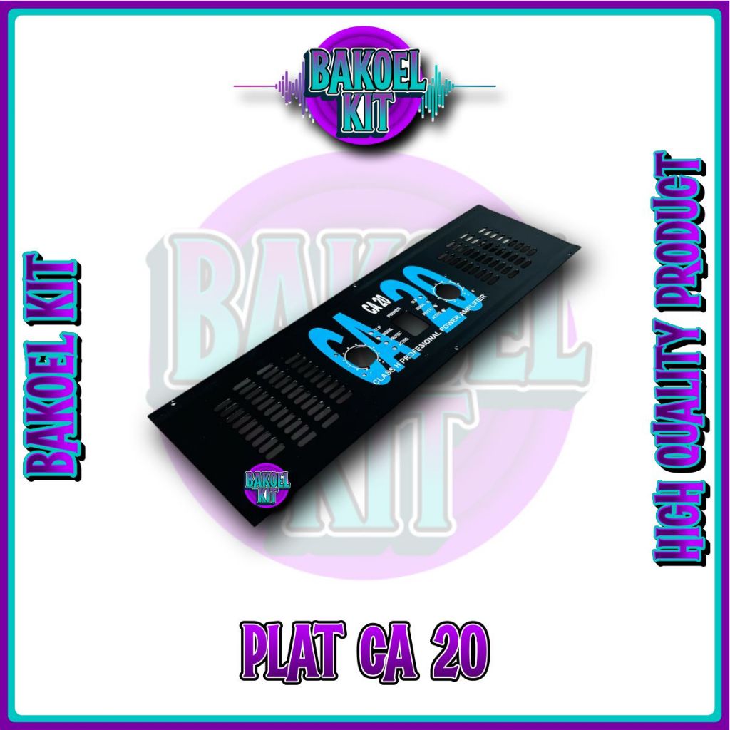 [PLAT] Plat Panel Box CA 20 Depan Belakang ups
