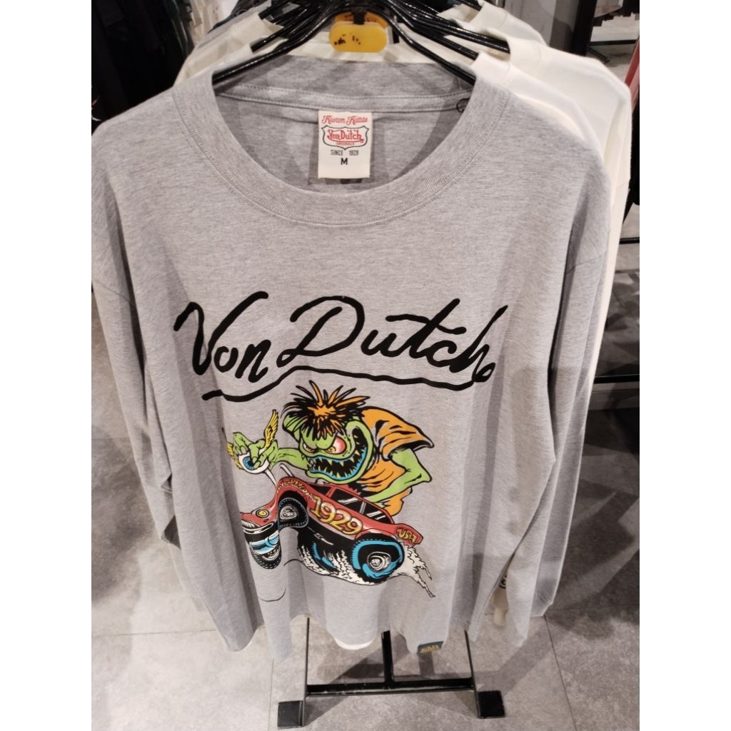 Kaos Von Dutch Long Sleeve Grey