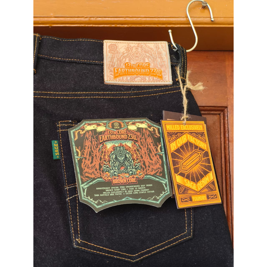 sage denim 13th anniversary earthbound 23oz uk 34 straightcut