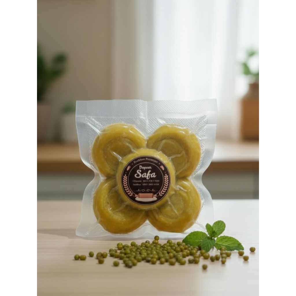 Mamol Konde Kacang Hijau - Kulit Crispy - Lembut - cemilan sehat