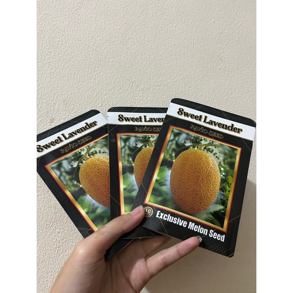Benih Melon Sweet Lavender 10gram