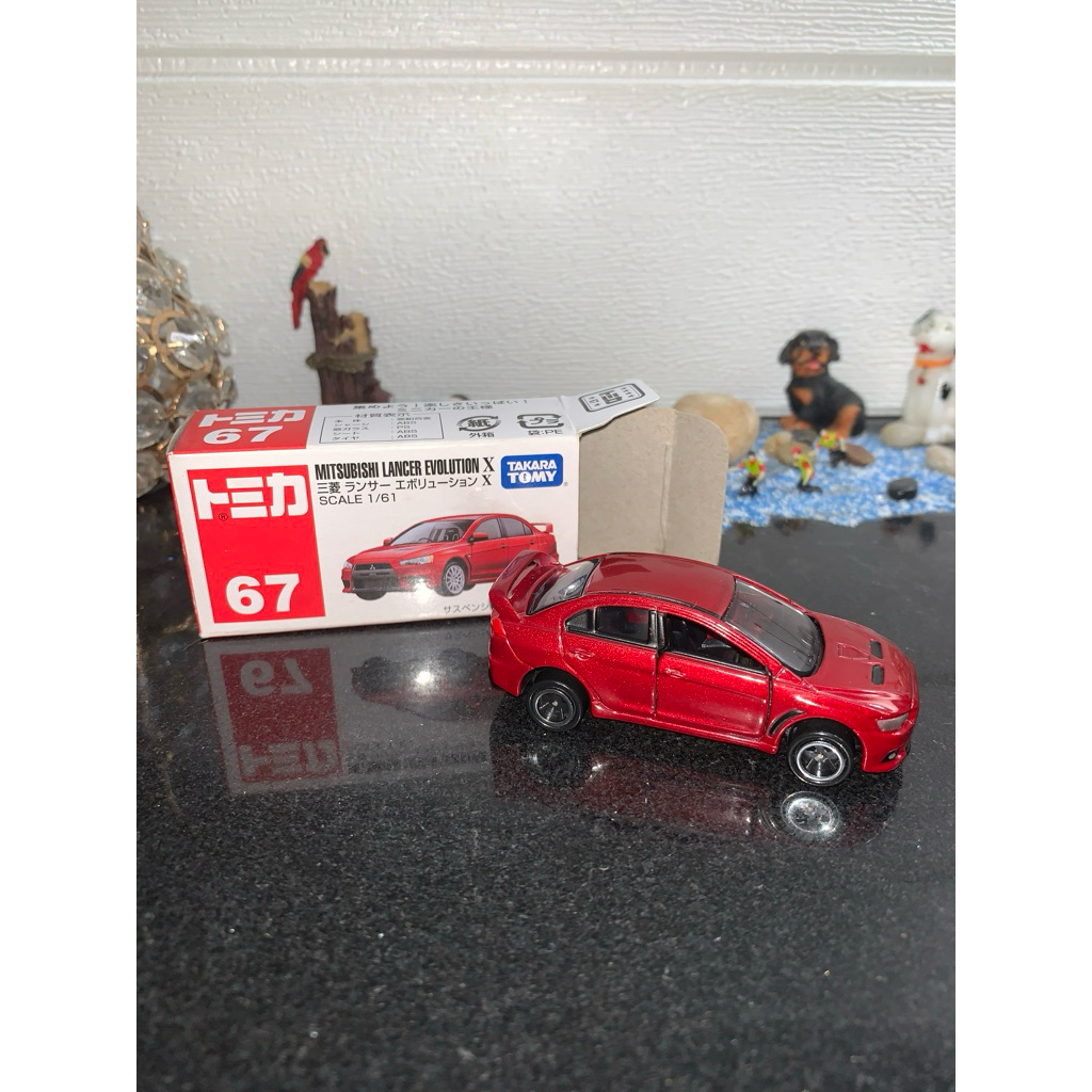 TOMY TOMICA MITSUBISHI LANCER EVOLUTION X