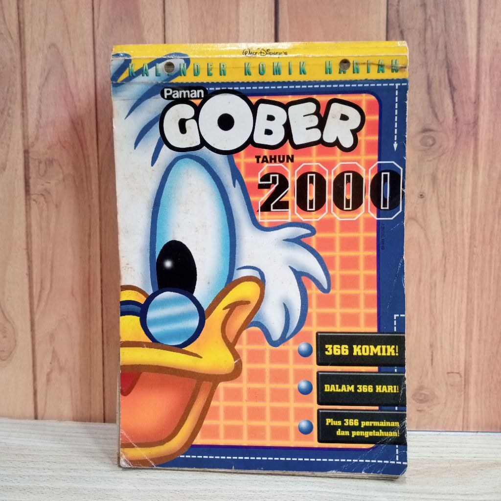 Kalender komik harian paman gober tahun 2000