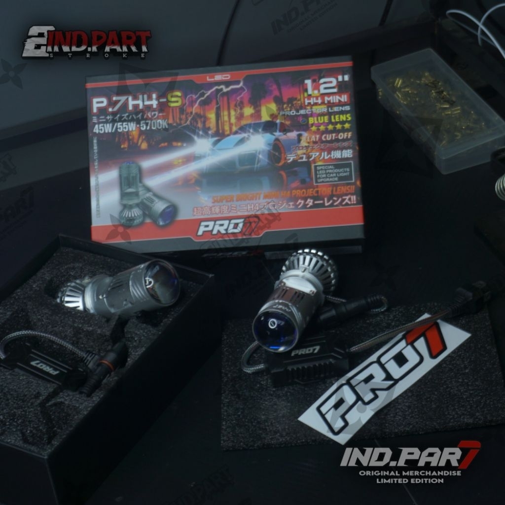 MINI BILED PRO7 | H4 CAHAYA BILED | PRO7 P.7H4-S | H4 45W/55W | H4 PRO7
