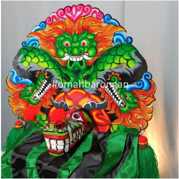 Barongan mainan anak bahan kayu super kuat