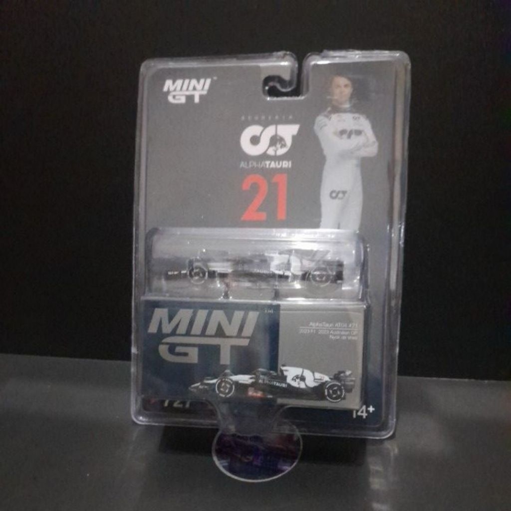 MINIGT AlphaTauri AT04 #21 Nyck de Vries 2023 F1 Australia GP