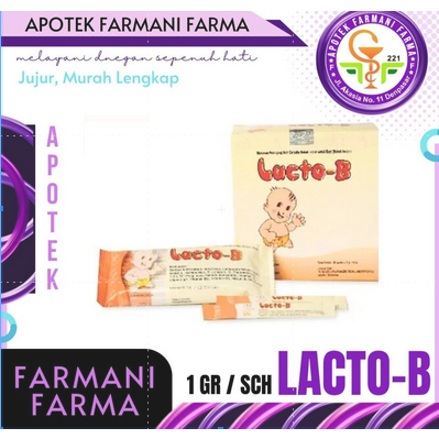 LACTO-B SACHET 1GRAM / OBAT DIARE ANAK