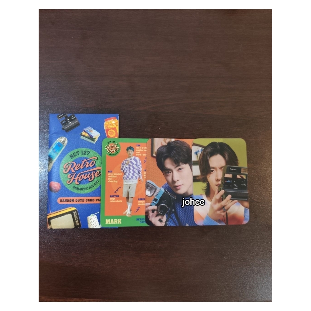 NCT127 Retro House OOTD Card Pack