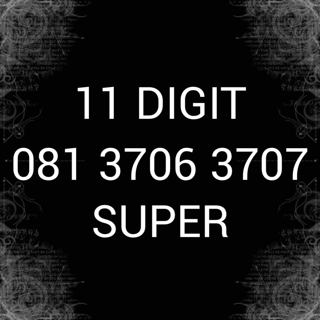 NO CANTIK TELKOMSEL 11 DIGIT SERI SUPER 3706 3707