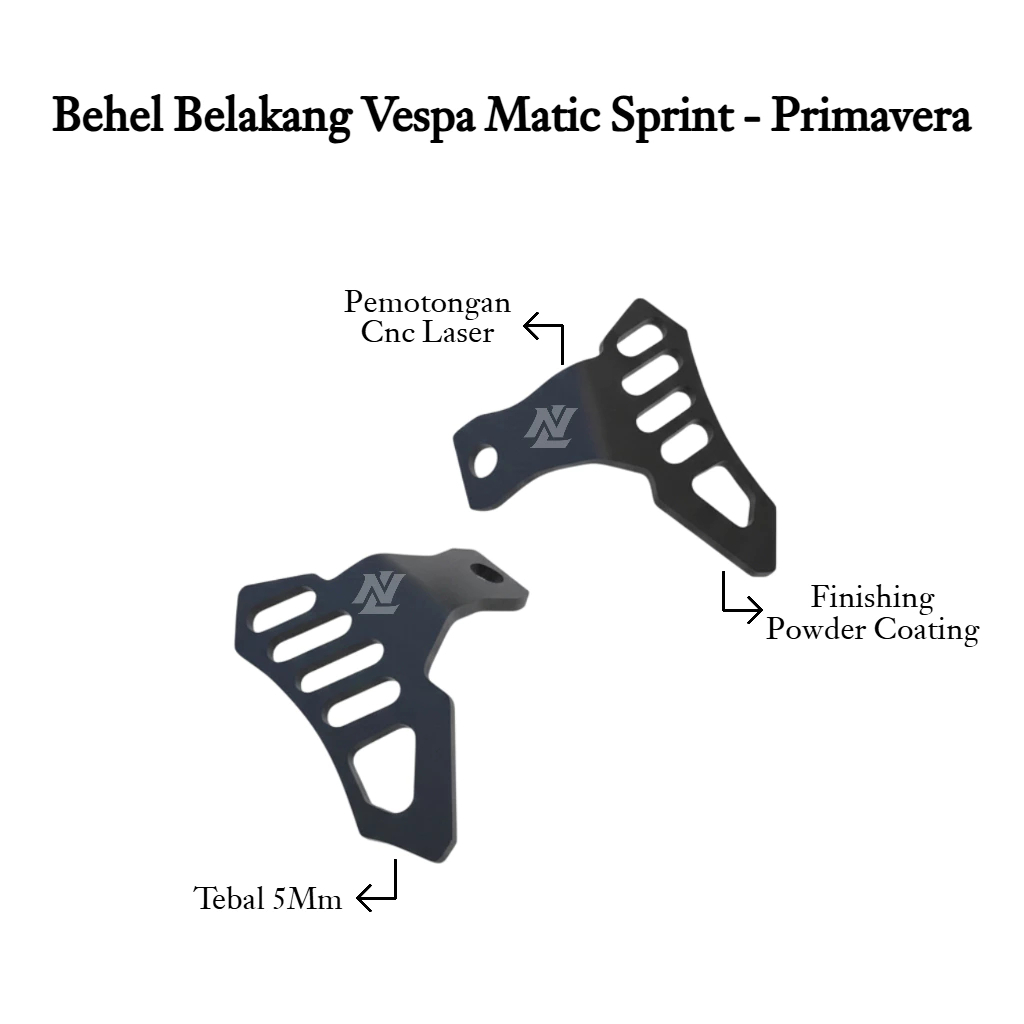 Rear Grab Handle Vespa Sprint Primavera Metal Behel Vespa Sprint Primavera