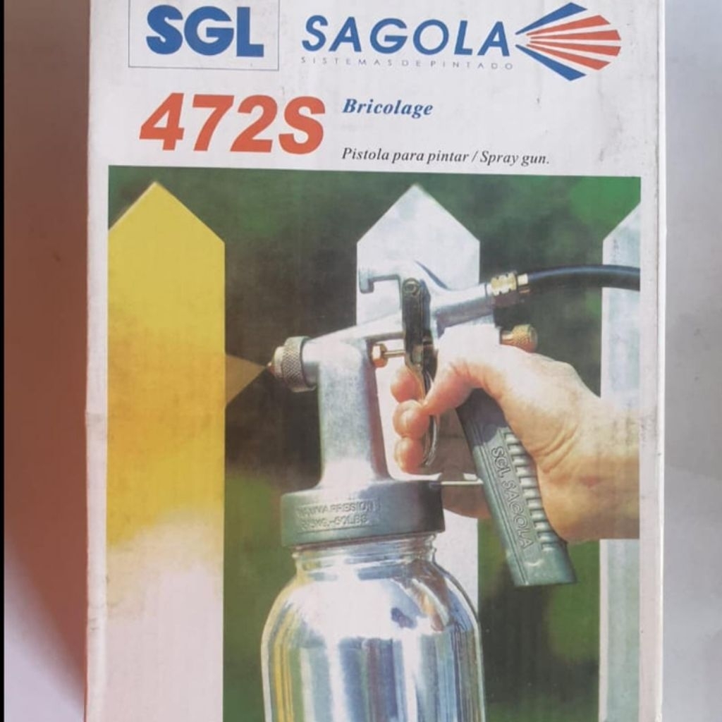 SAGOLA Spray Gun Spet Semprotan Cat Tabung Bawah 472S