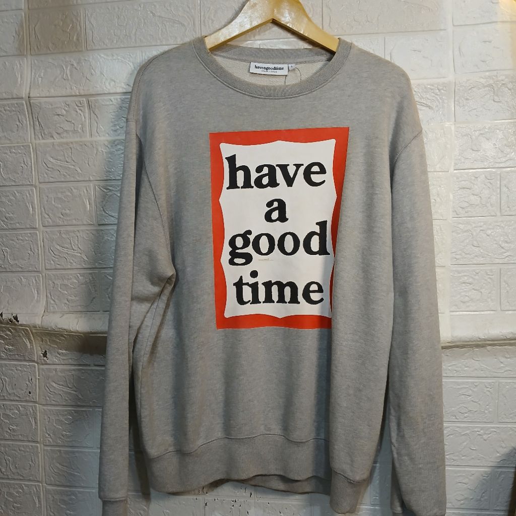Crewneck Sweater HAGT Have A Good Time Abu Size L fit XL